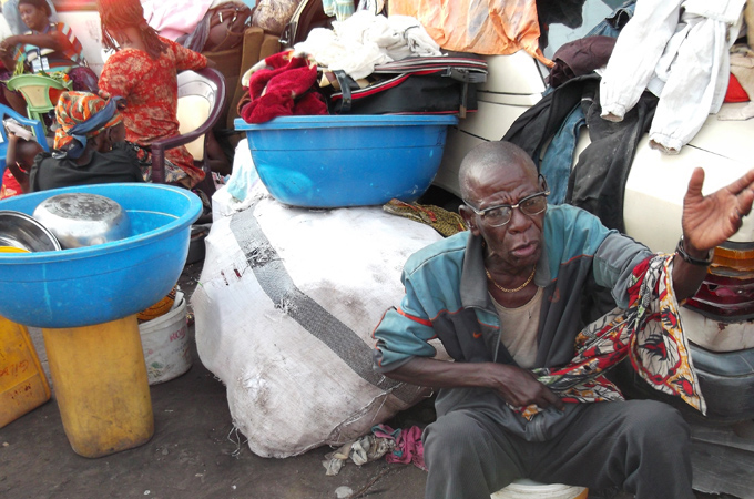 A man explains how he was deported after living 40 years in Congo-Brazzaville [Patrice Chitera/Al Jazeera]