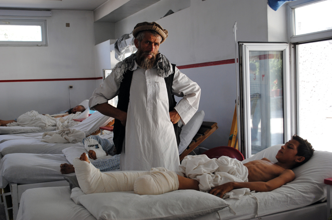 In Afghanistan, an average of 40 children were killed or injured every week from January to June [Bethany Matta/Al Jazeera]