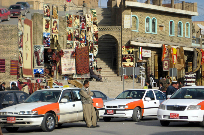 Officials in Erbil are also seeking to build new homes and businesses at the foot of the citadel [AP]