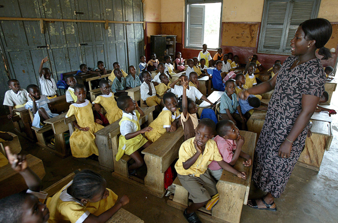 Critics say that Malawi teachers are not well-equipped to provide good English skills [EPA]