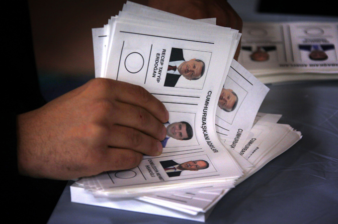 A candidate must get over 50 percent of the vote to win outright or there will be a run-off on August 24 [Reuters]