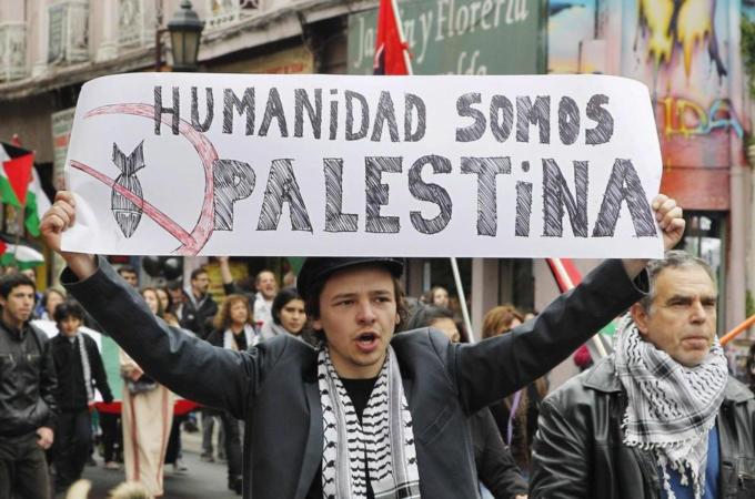 The left in Latin America has traditionally supported Palestine, but this time around they have been joined by the moderate pragmatic left, writes Khatib [Reuters]