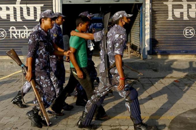 'Kathmandu' alleges that MI6 helped equip and train Nepal's National Intelligence Agency [EPA]