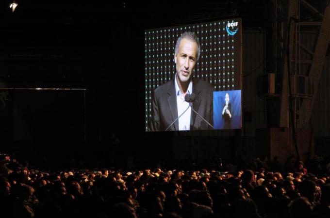 Tariq Ramadan has announced he will not attend ISNA and RIS conferences in North America [AFP]