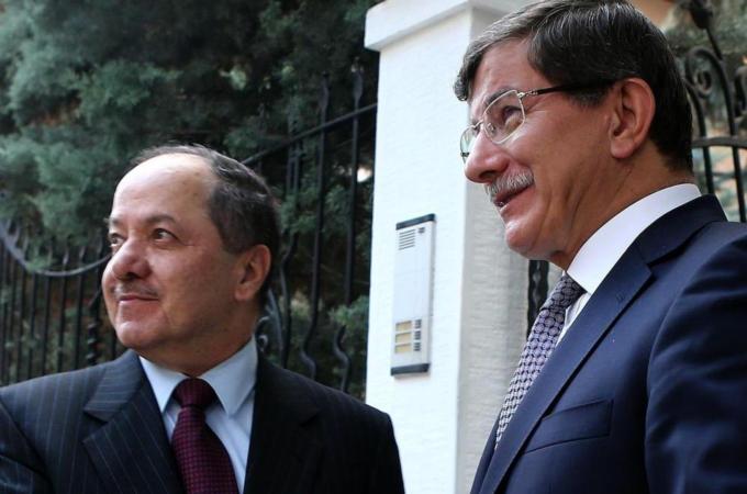 Turkey's former foreign minister, Ahmet Davutoglu, has maintained good relations with various groups in Iraq, writes Kardas [AFP/Getty Images]