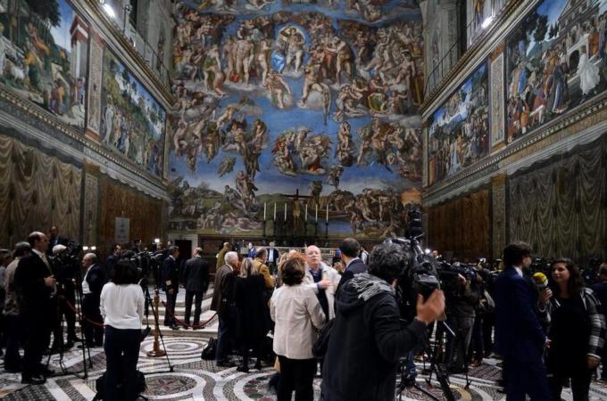 The Sistine Chapel is one of the greatest masterpieces of European art, writes Walsh [Getty]