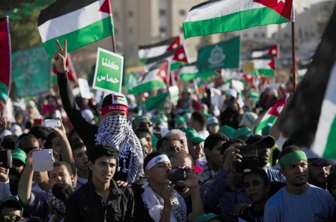 The public mood in Gaza is largely supportive of local armed resistance groups [AP]