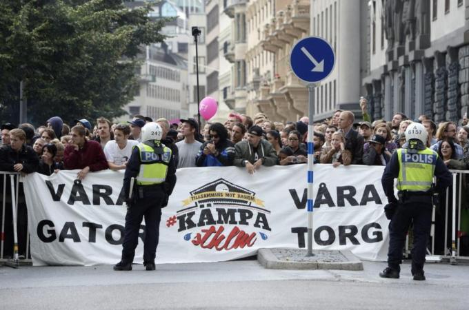 Like the rest of Europe, Sweden prides itself in its constitutional tradition based on a 'respect for the equal worth of all and the liberty and dignity of the individual', writes McEachrane [EPA]