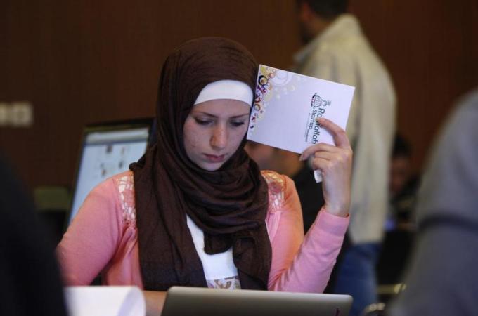 Ramallah Startup Weekend was held in November [AP]