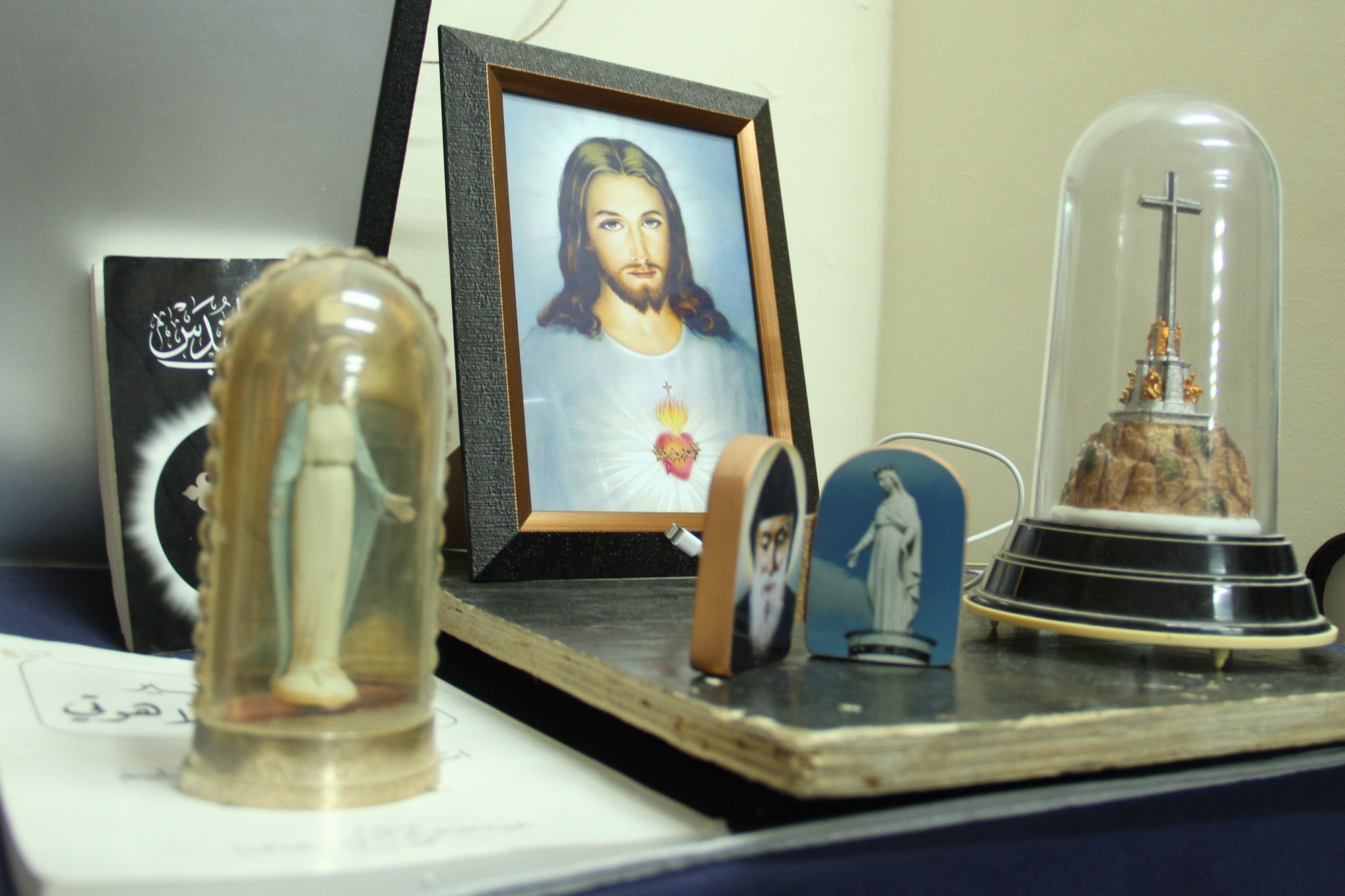 Amman's Malkite Greek Catholic Church shelters dozens of Iraqi Christian refugees [Nigel O'Connor/Al Jazeera]