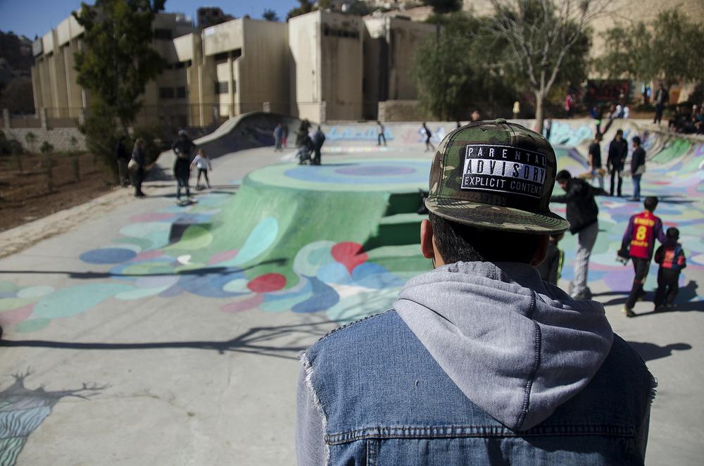 Jordan's growing skateboarding community has welcomed the opening of the country's first skate park.