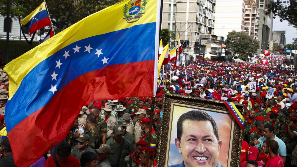 Supporters of Venezuela''s President Maduro