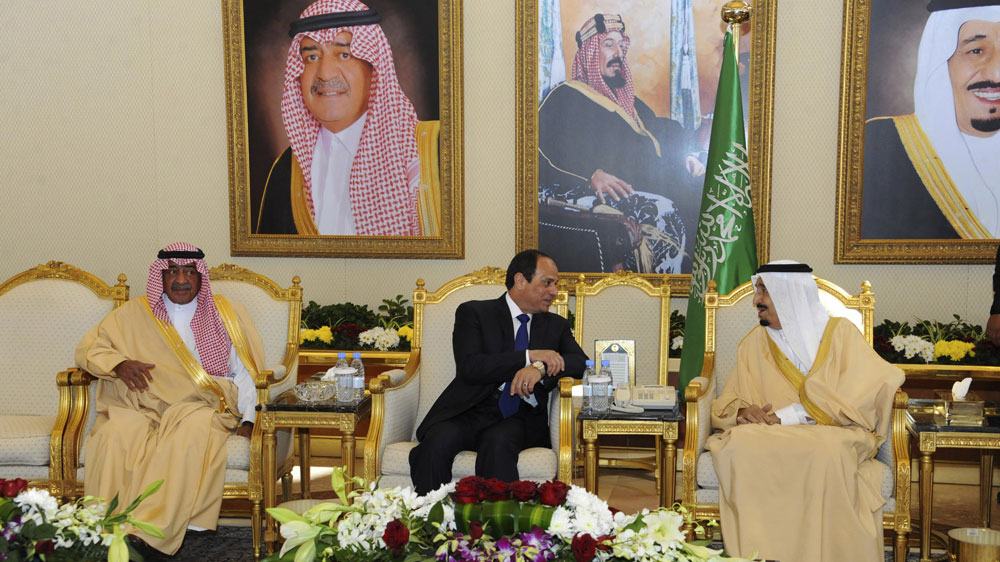 Abdel-Fattah el-Sissi, Salman, Muqrin bin Abdul-Aziz