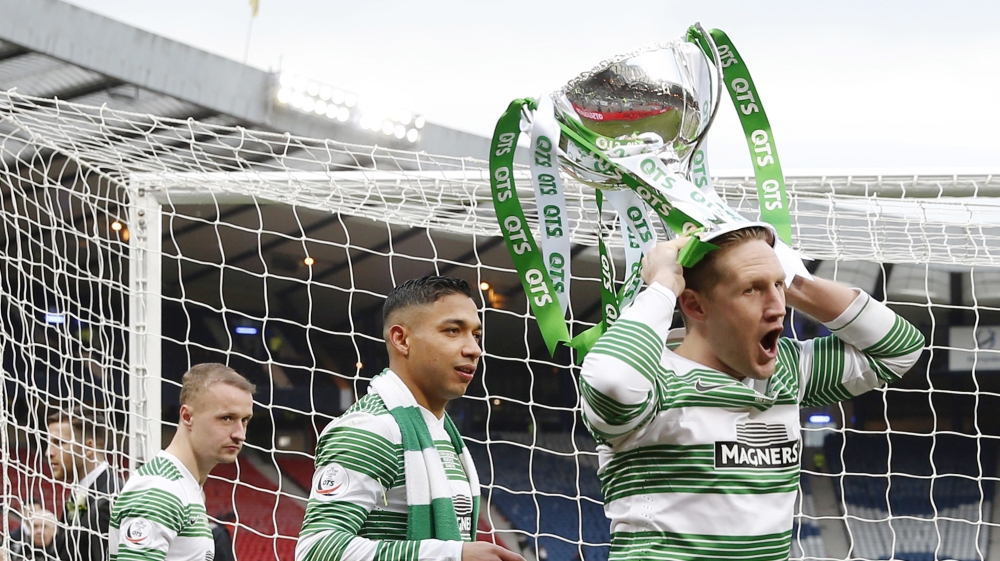 Football: Celtic''s Kris Commons