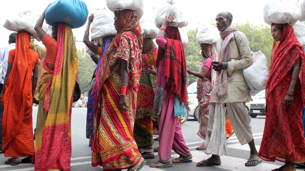 Millions of farmers face displacement because of an increasing number of industrial projects [Showkat Shafi/Al Jazeera]