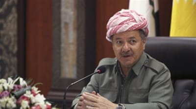 Iraqi Kurdish regional President Massoud Barzani [Reuters]