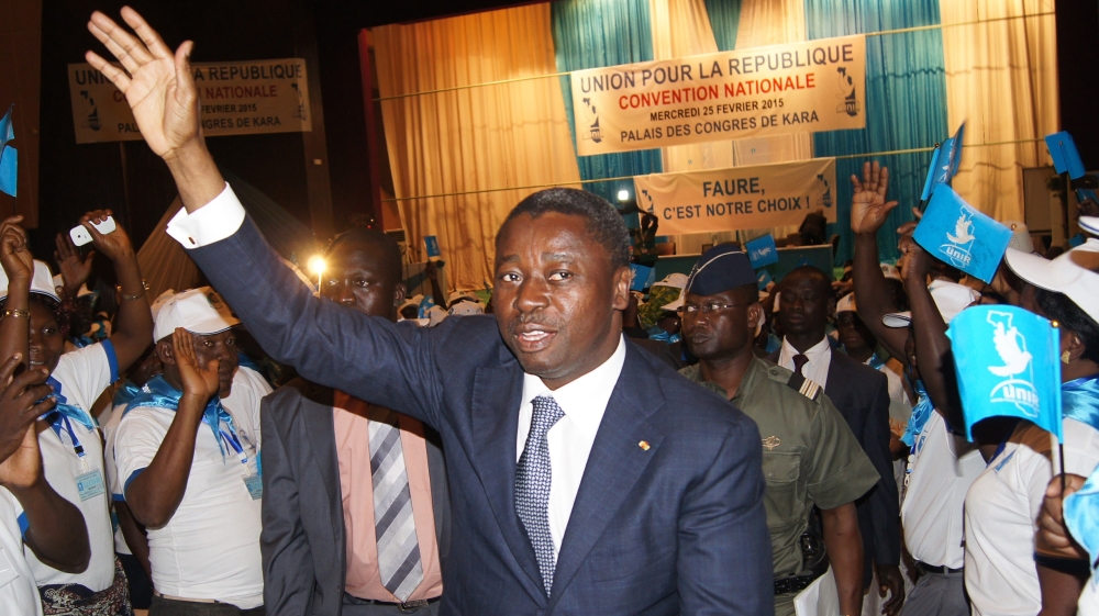 Togo's President Faure Gnassingbe