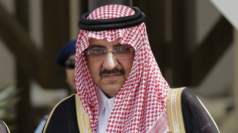 Prince Mohammed bin Nayef is now crown prince of Saudi Arabia [AP]
