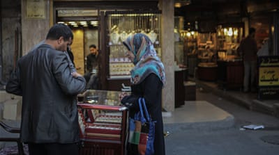 Around 70 people arrive each day to sell their gold. [Ezz Al Zanoun/Al Jazeera]