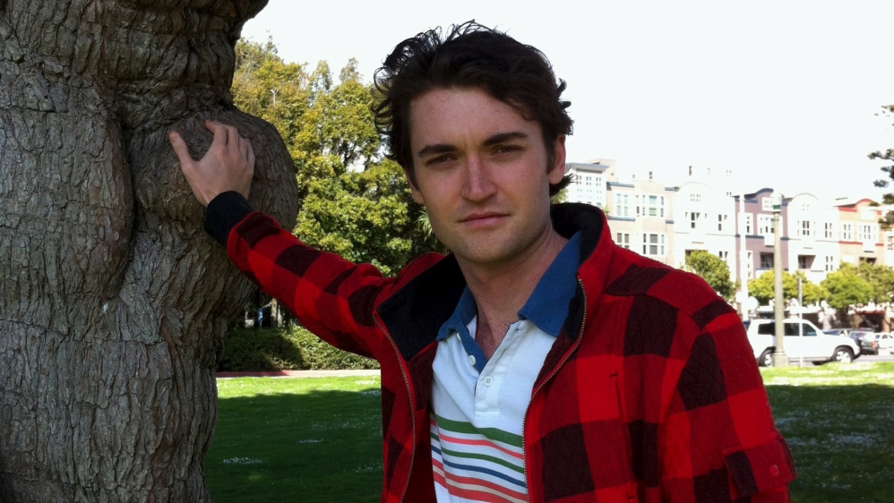 An undated handout photograph of Ross Ulbricht
