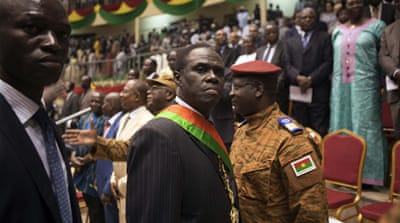 Burkina Faso's President Michel Kafondo [Reuters]