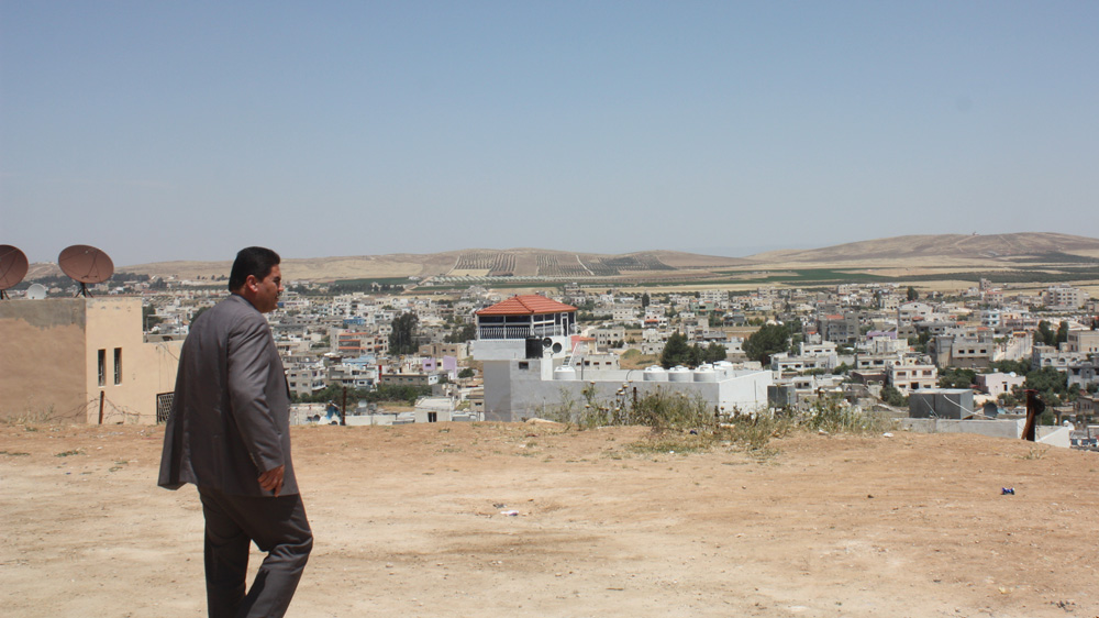 Ramtha town on Jordan-Syria border