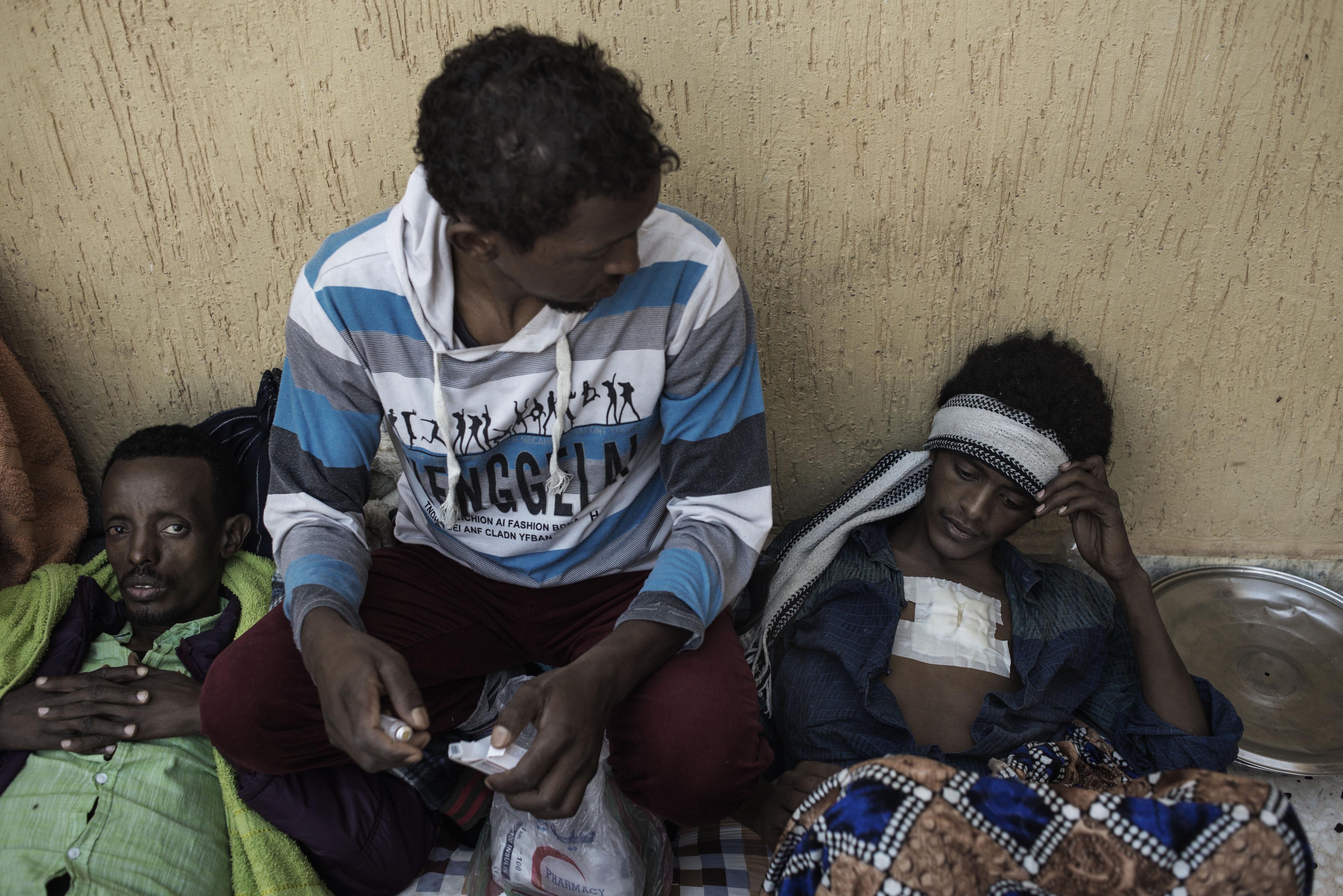 Migrants in Libya / DO NOT USE/ RESTRICTED