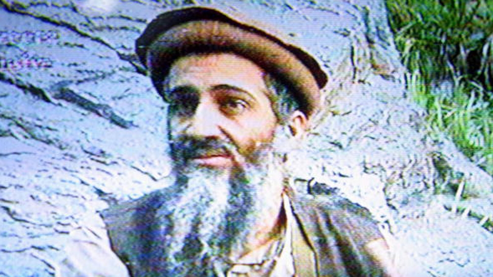 A still image from a video tape showing the late Al-Qaeda leader Osama Bin Laden in an unspecified location [Getty]