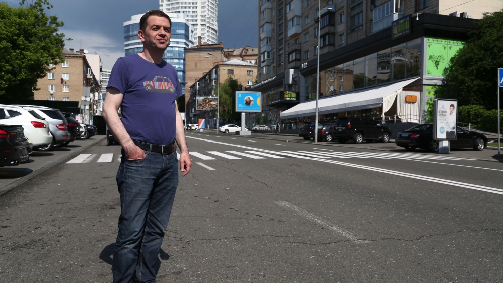 Gia Getsadze, Georgia's former deputy justice minister, leads reforms in Ukraine's justice ministry [Rabii Kalboussi/Al Jazeera]