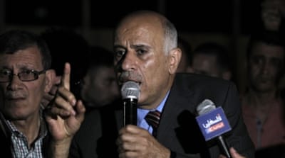 President of the Palestinian FA Jibril Rajoub [AFP]