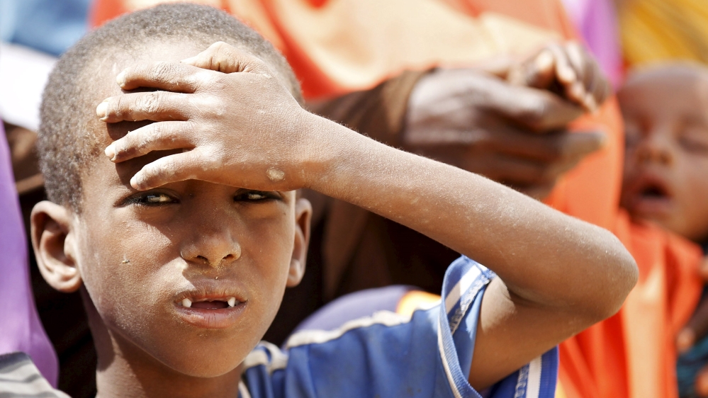 A Somali refugee boy at the Ifo camp in Dadaab near the Kenya-Somalia border [REUTERS]
