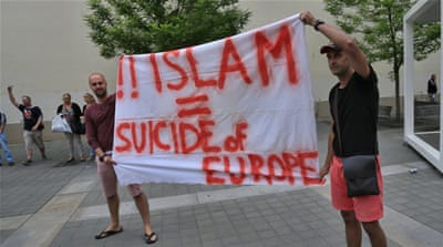 Anti-Islam and immigration rally in the Czech Republic [Getty]