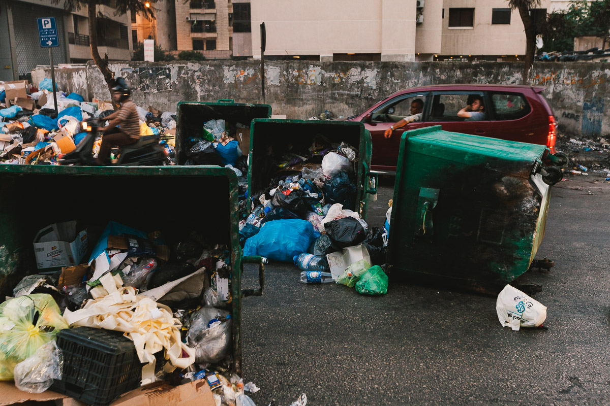 Beirut garbage/ DO NOT USE/ RESTRICTED