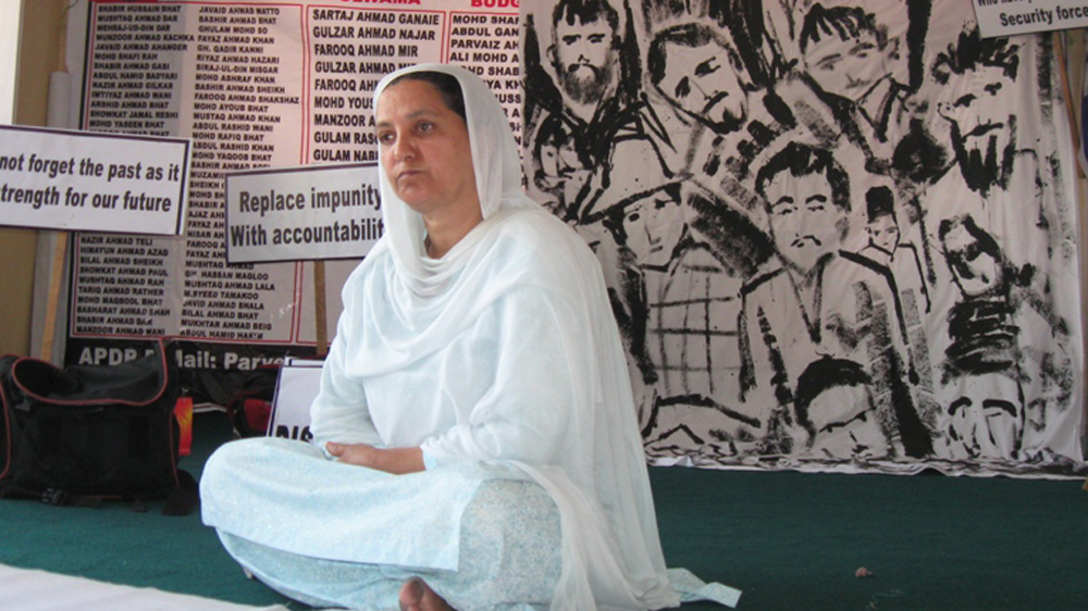 Parveen AHANGER - Kashmir rights activist