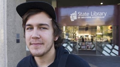 Chace Hill's study focuses on the portrayal of Aboriginal people in the media over the last 50 years [Royce Kurmelovs/Al Jazeera]