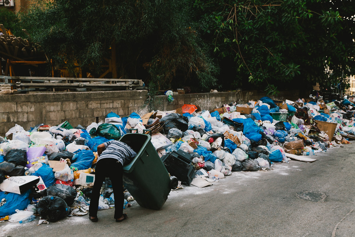 Beirut garbage/ DO NOT USE/ RESTRICTED