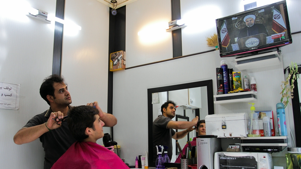 
After years of sanctions, many Iranians said they are hopeful that the deal would usher economic recovery in the country [Mohammad Ali Najib/Al Jazeera]
