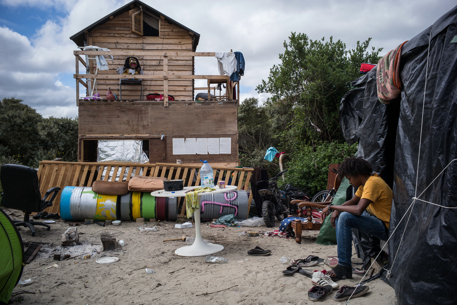 Calais migrants / DO NOT USE/ RESTRICTED