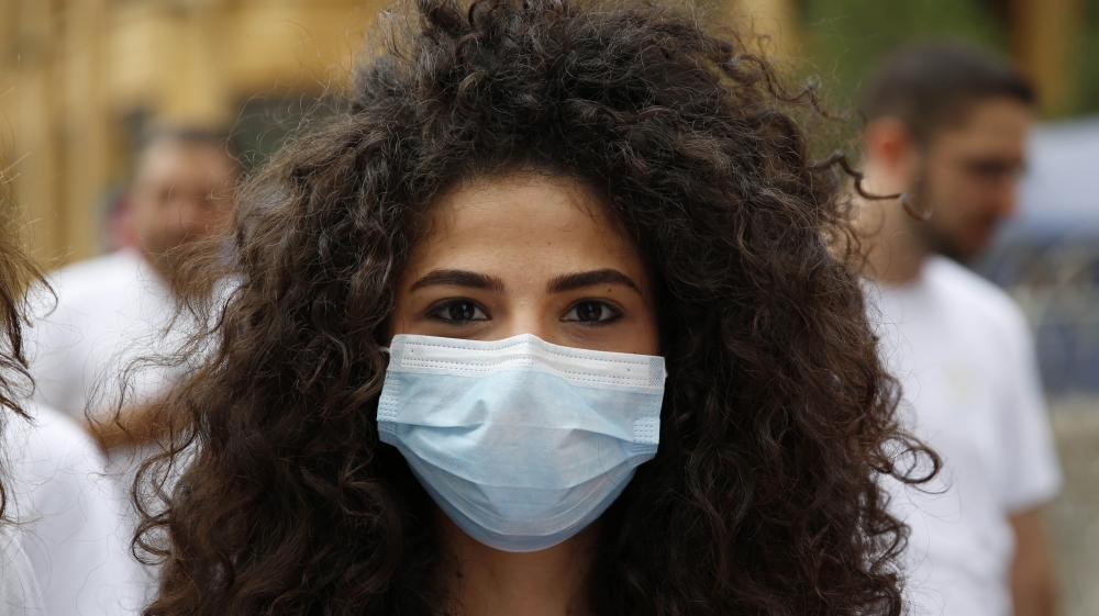 Protesters previously closed the main roads in downtown Beirut in response to the country's trash crisis [AP] 