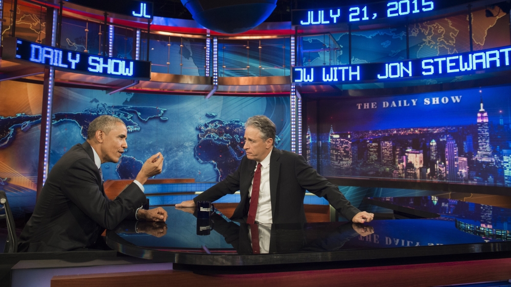 US-POLITICS-OBAMA-DAILY SHOW