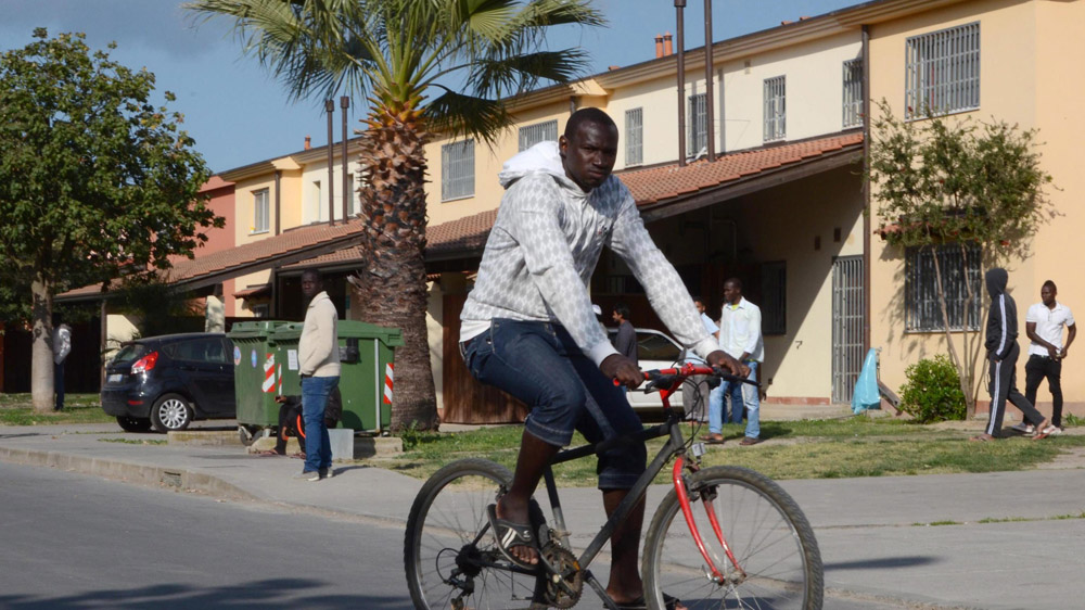 Mineo, a former military base, has been transformed into Europe's largest centre for refugees [EPA]