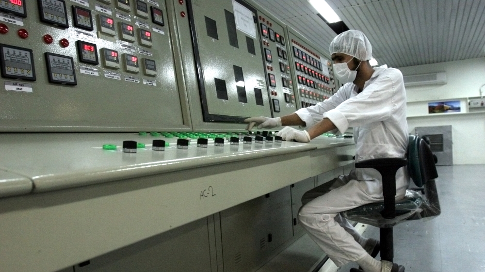 Iranian nuclear technician Uranium Conversion Facility outside of Tehran