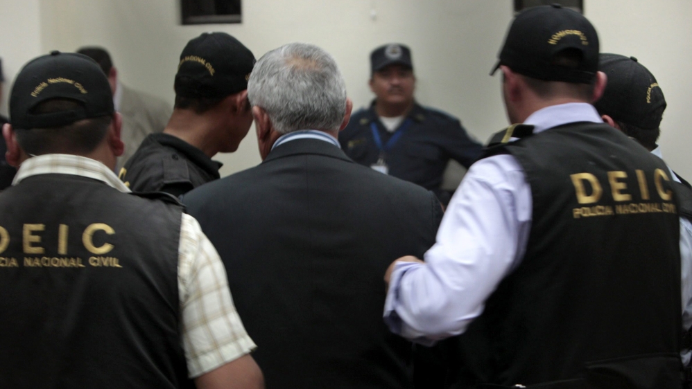 Former Guatemalan President Otto Perez Molina moved to Matamoros prison