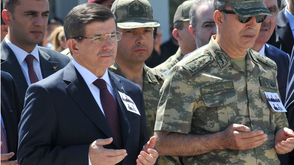 AHMET DAVUTOGLU AND HULUSI AKAR