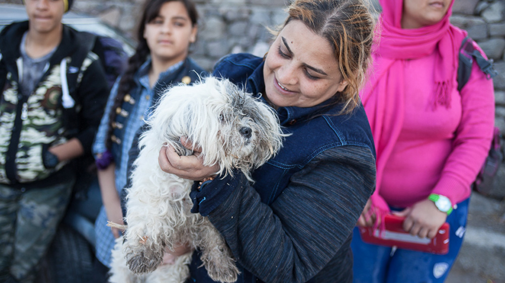 Eman Aazawi [Kelly Lynn/Al Jazeera]