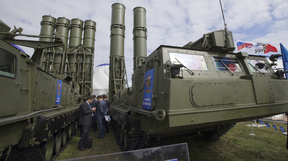 The S-300 air defence system will be delivered to Syria within two weeks [File: Ivan Sekretarev/AP]