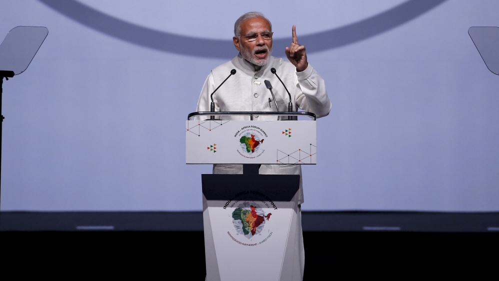 The BJP lost in Bihar despite Modi addressing about 30 rallies and promising voters billions of rupees for development [Reuters]