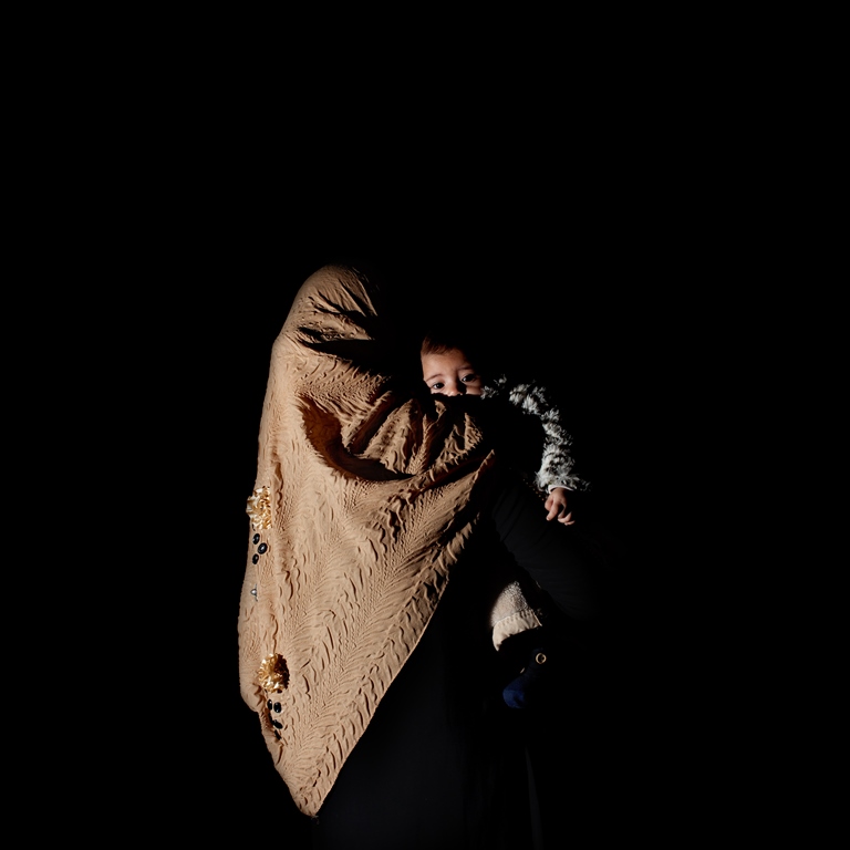 Samira fled to Lebanon over a year ago. Her baby Saja is four months old. The family has trouble paying rent. Samira’s husband is still in Syria and cannot come to join the family as Lebanon has closed its borders. When Saja was born, Samira didn’t know how to register her baby [Felipe Jacome/Al Jazeera]  