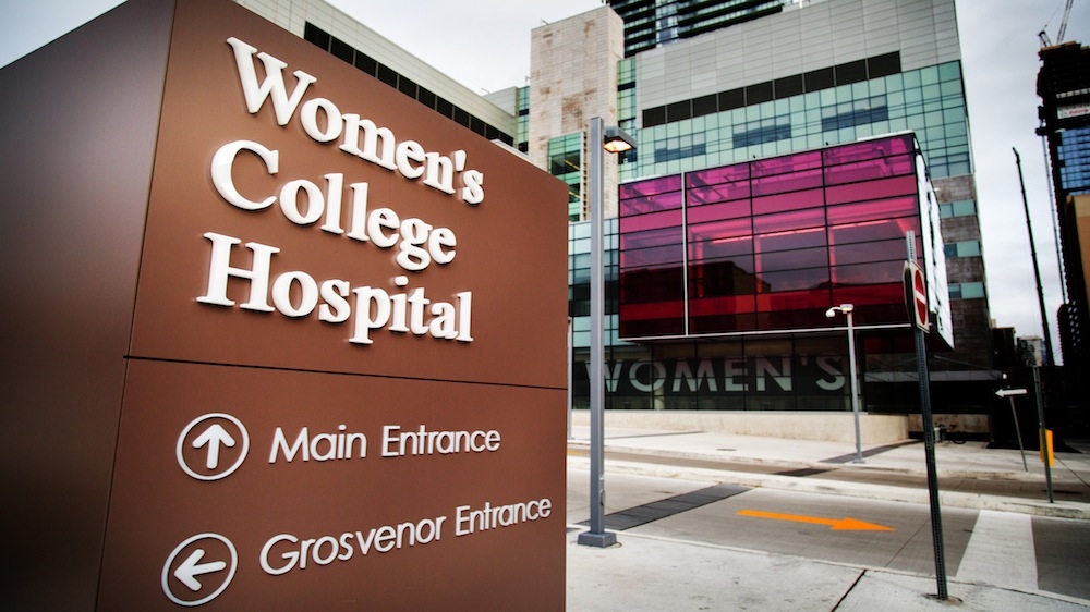 Women's College Hospital's Crossroads Clinic is a health clinic that serves newly arrived refugees in Toronto. Located on the hospital's third floor, the clinic looks like a regular ward. Patients are greeted by a friendly receptionist and ushered into a doctor's office [Ryan Edwardson/Al Jazeera]