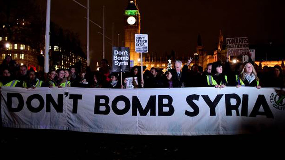 Dont bomb Syria UK